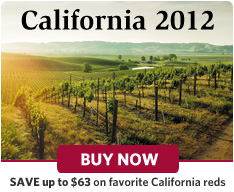 California 2012 Favorites Reds